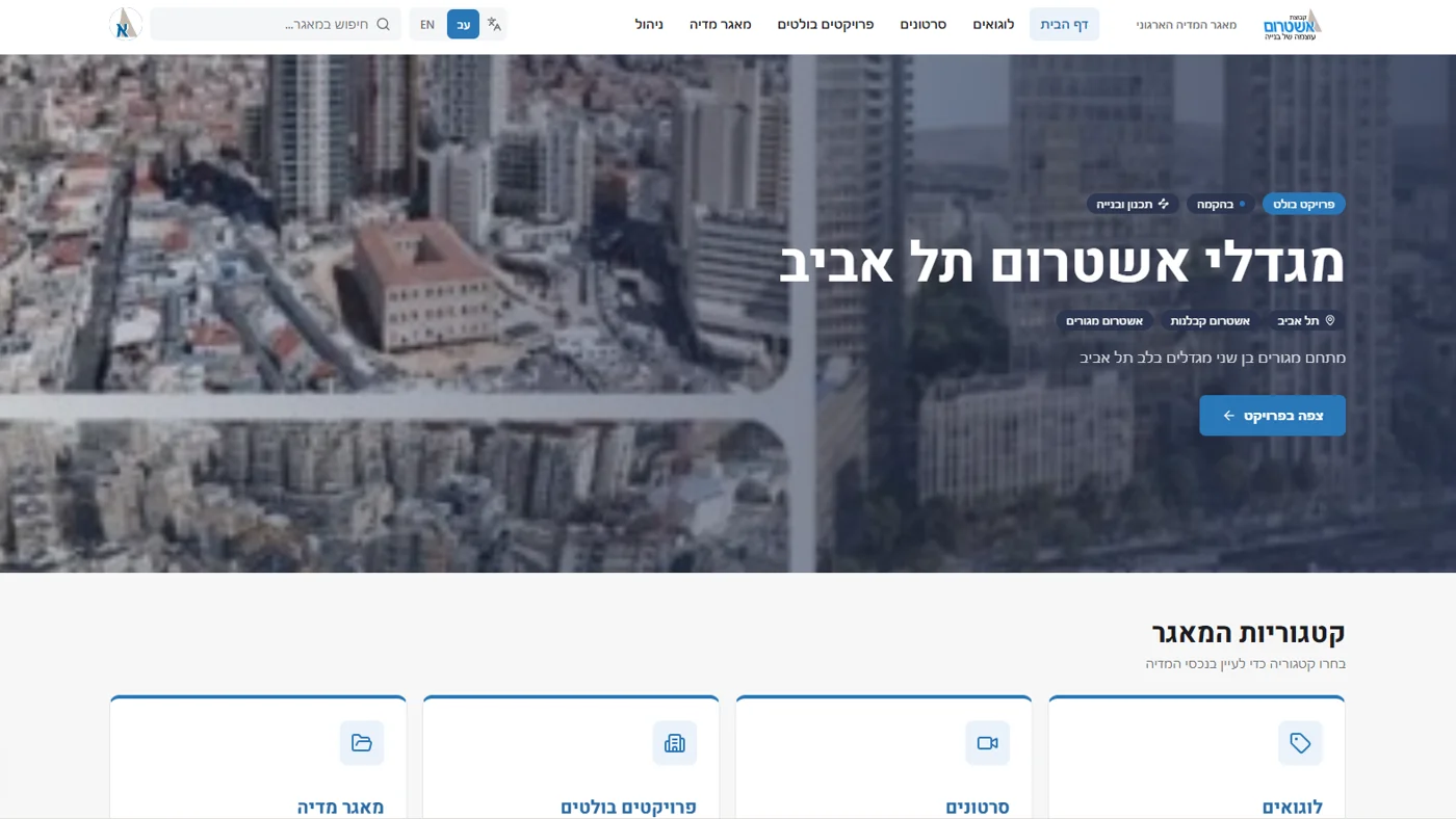 גלריית המדיה של אשטרום